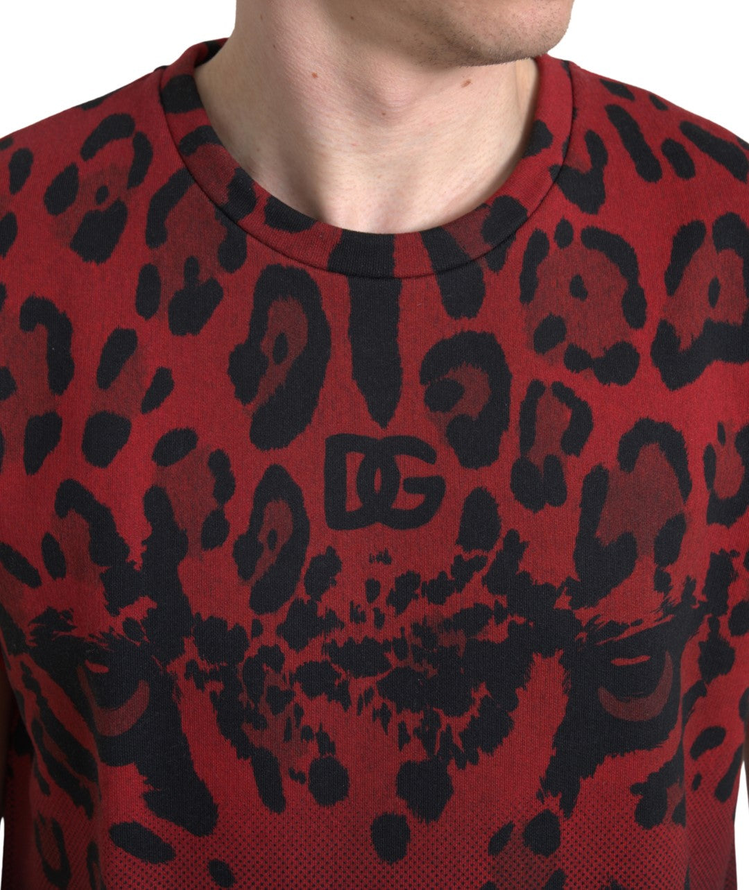 Red Leopard Cotton Sleeveless Tank T-shirt - ventzia