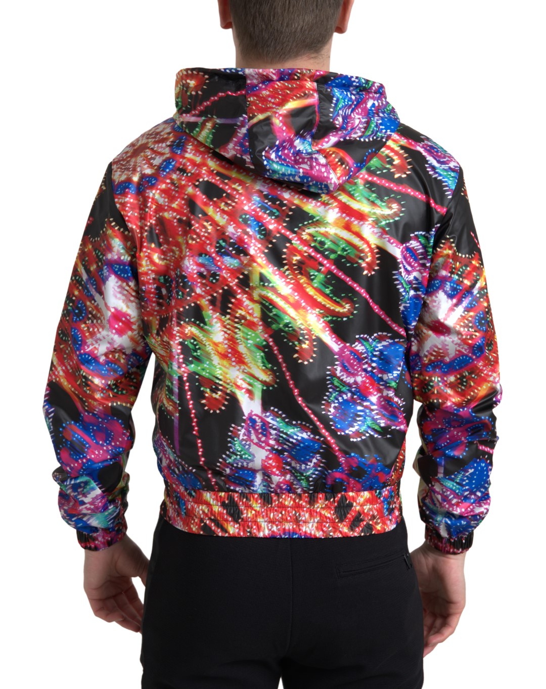 Multicolor Hooded Sweatshirt Sweater - ventzia