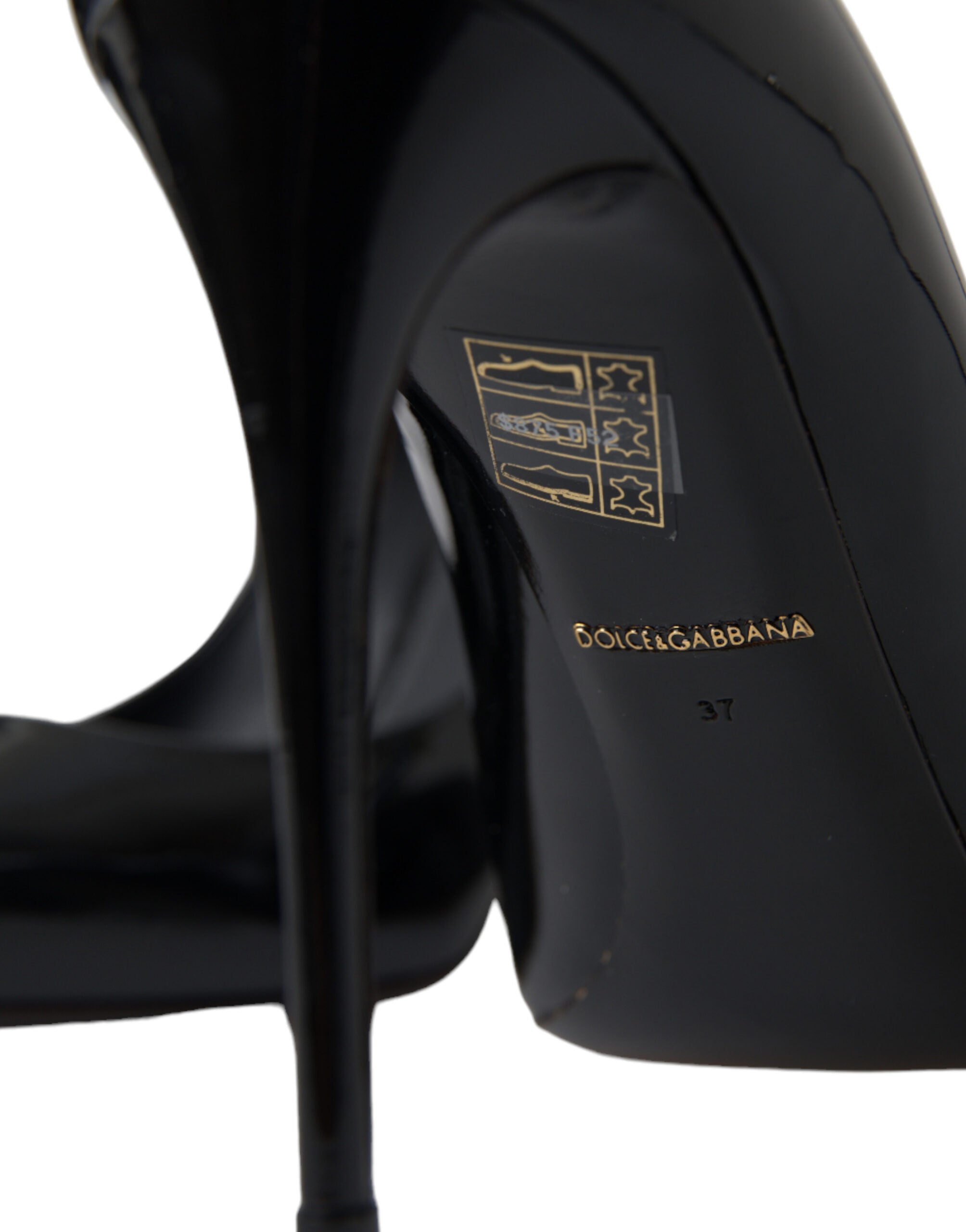 Black Patent Leather Pumps Heels Shoes - ventzia