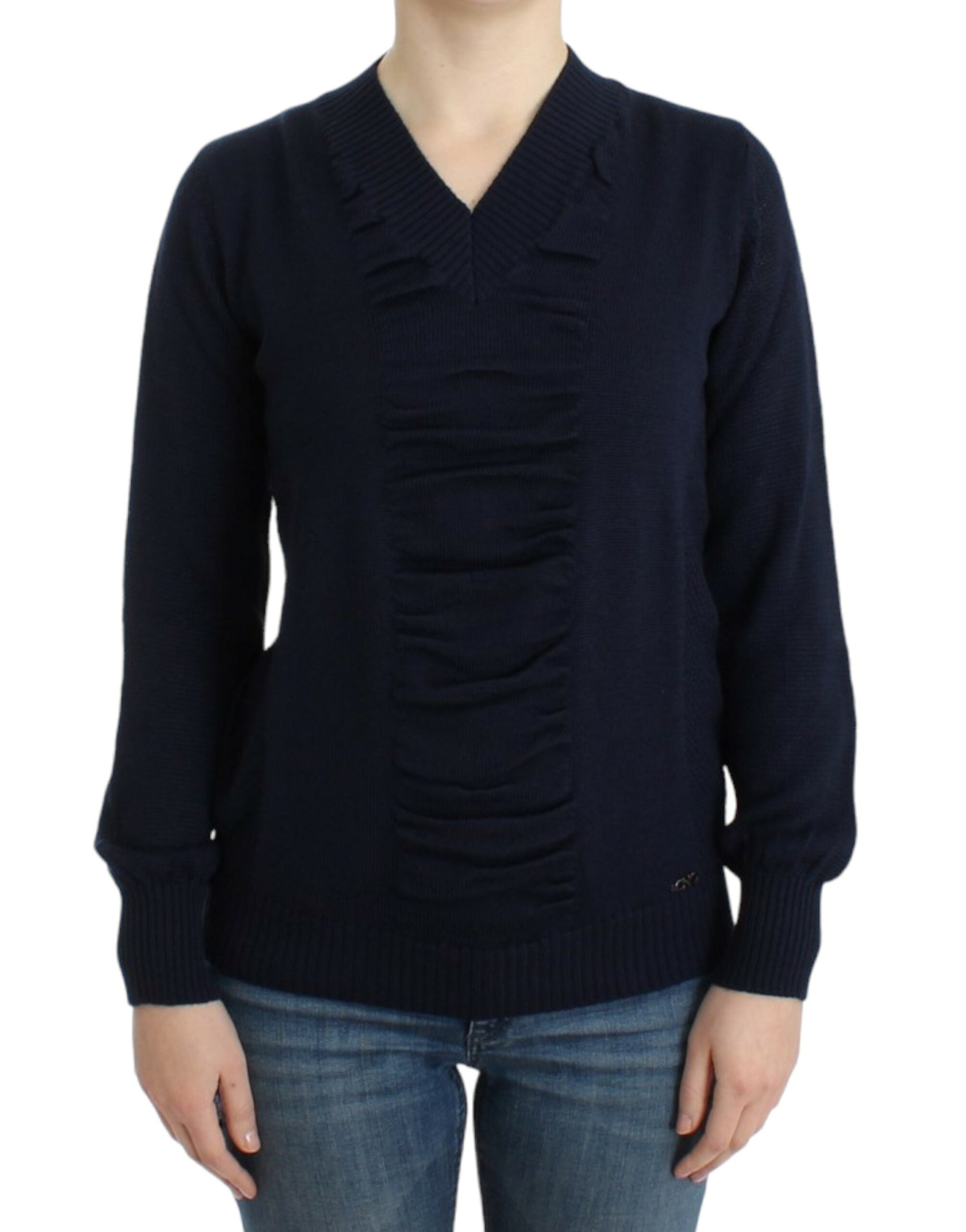 Elegant V-Neck Lightweight Sweater - ventzia