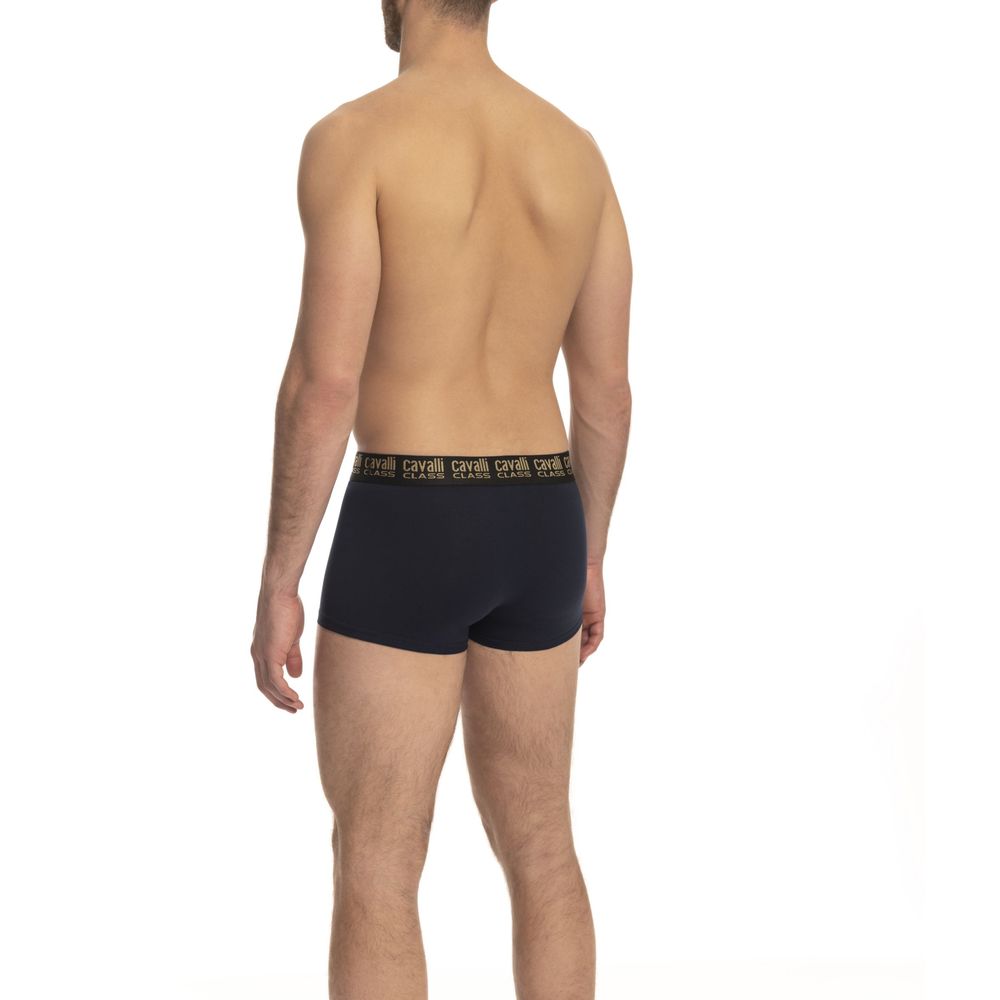 Blue Cotton Men's Trunk - ventzia