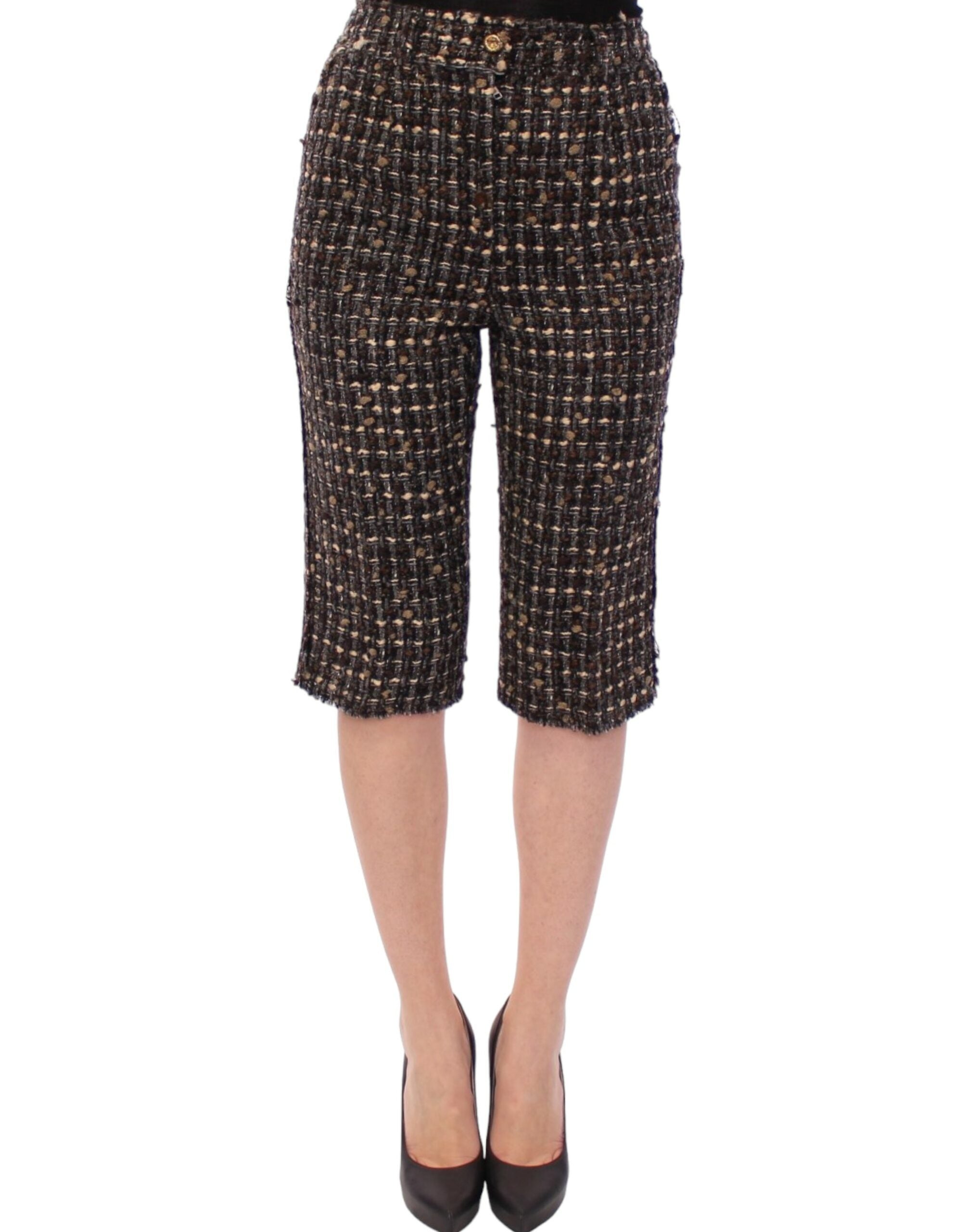 Exquisite Multicolor Artisan Shorts - ventzia
