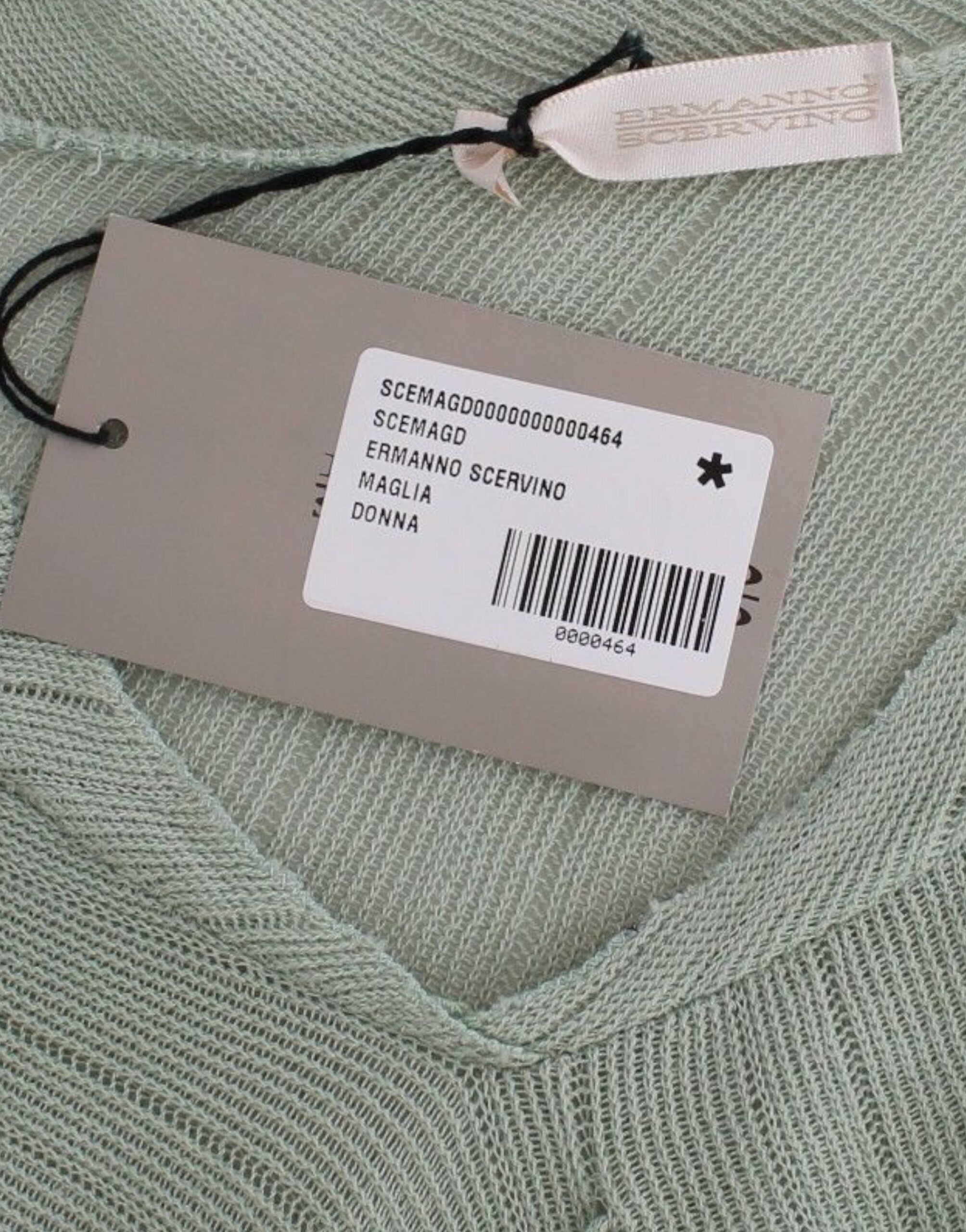 Chic Green Knitted Top – Ethereal Elegance - ventzia