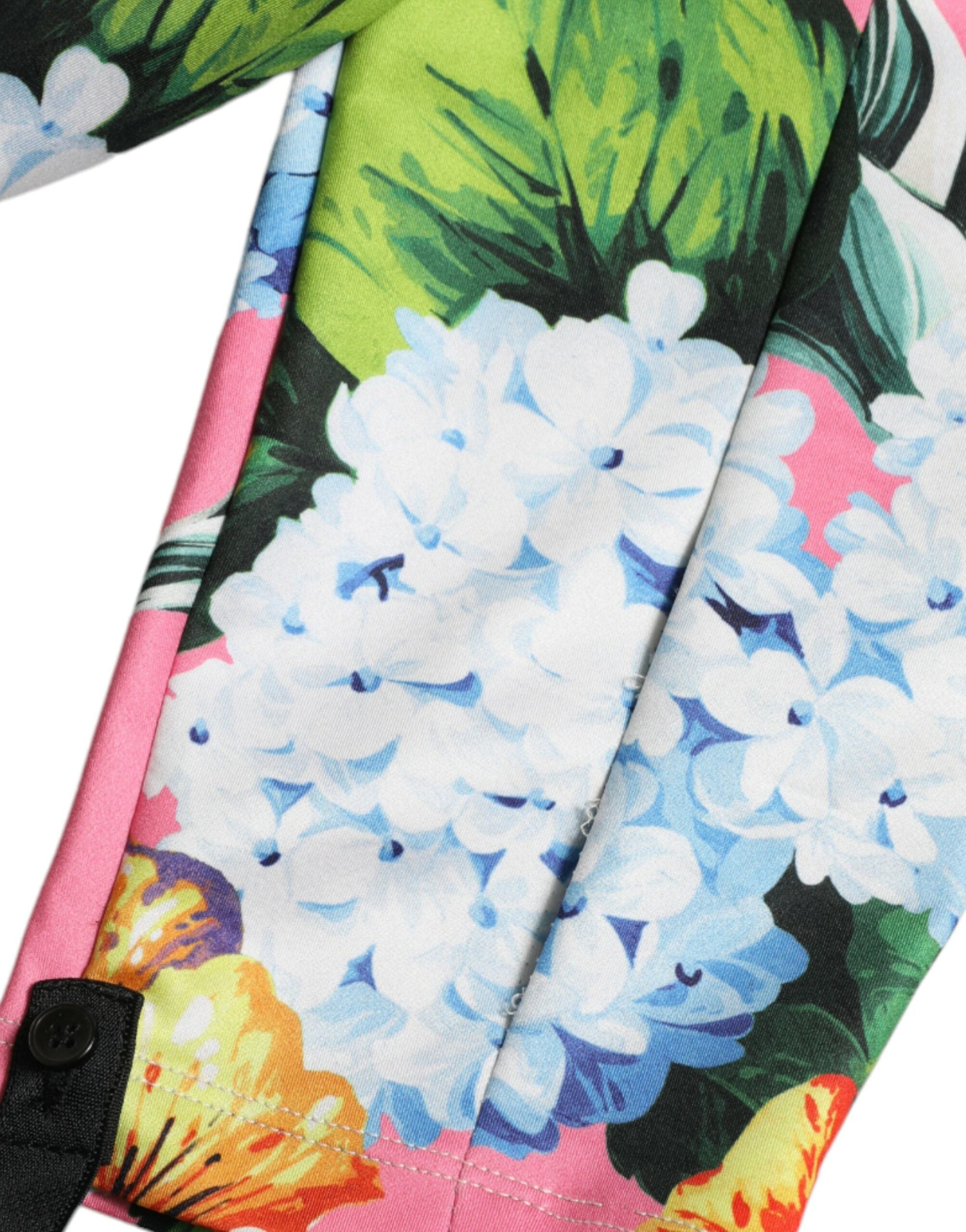 Multicolor Floral High Waist Leggings Pants - ventzia