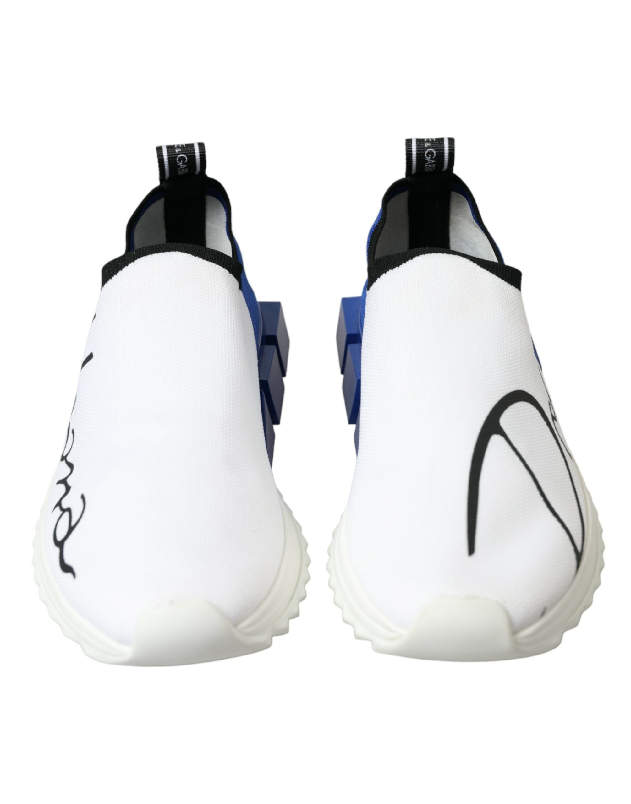 White Blue Sorrento Low Top Men Casual Sneakers Shoes - ventzia