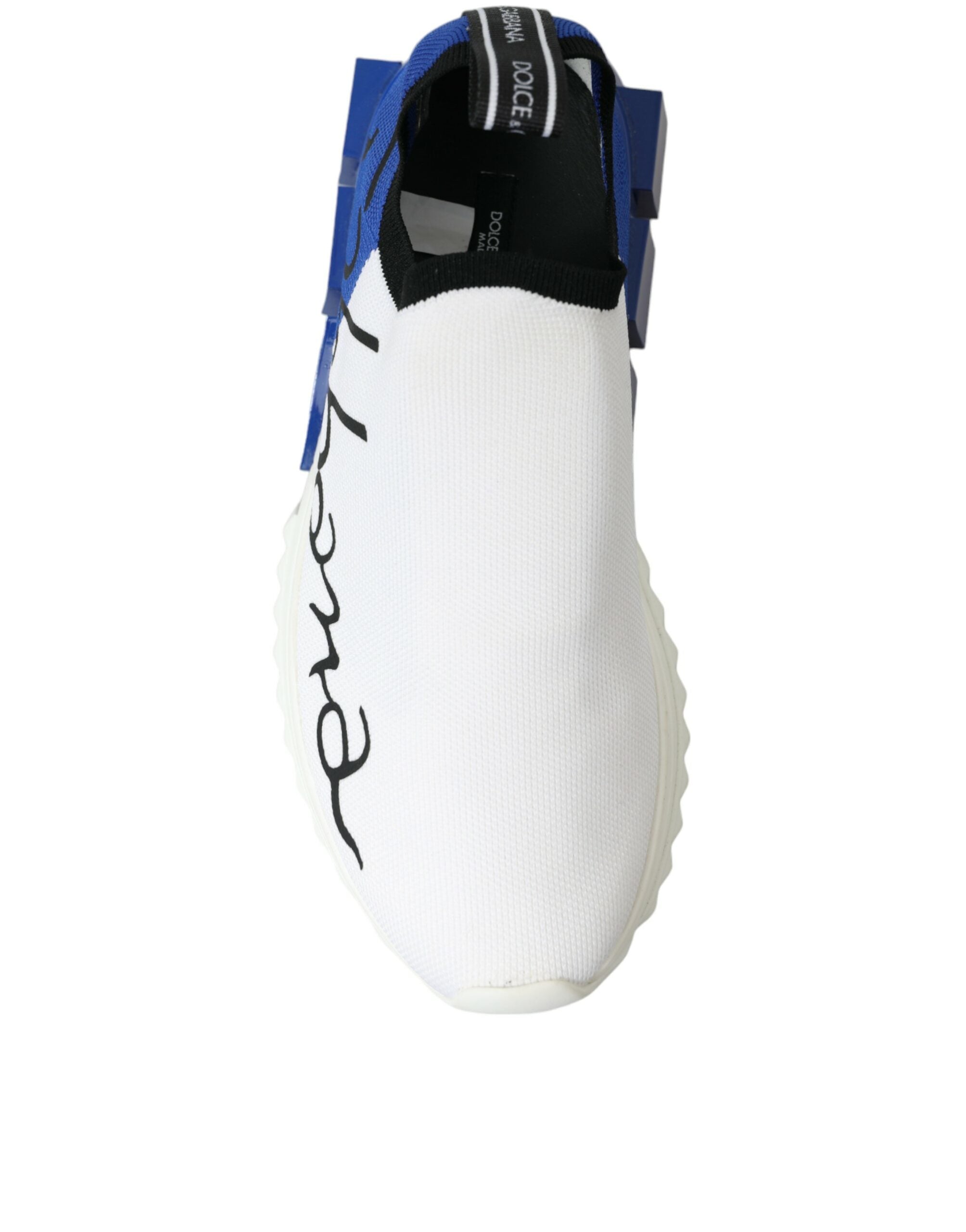 White Blue Sorrento Low Top Men Casual Sneakers Shoes - ventzia