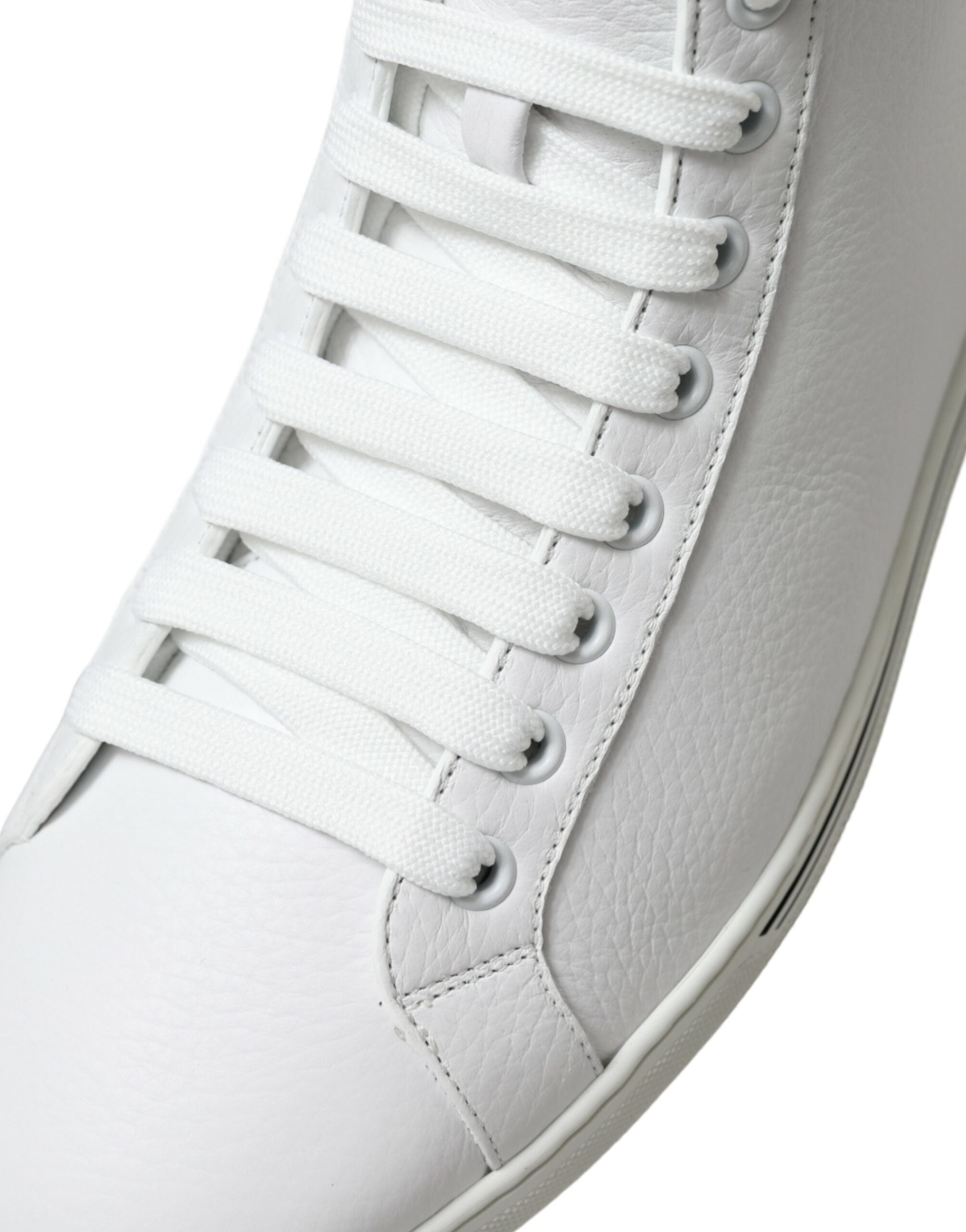 White Saint Tropez High Top Men Sneakers Shoes - ventzia