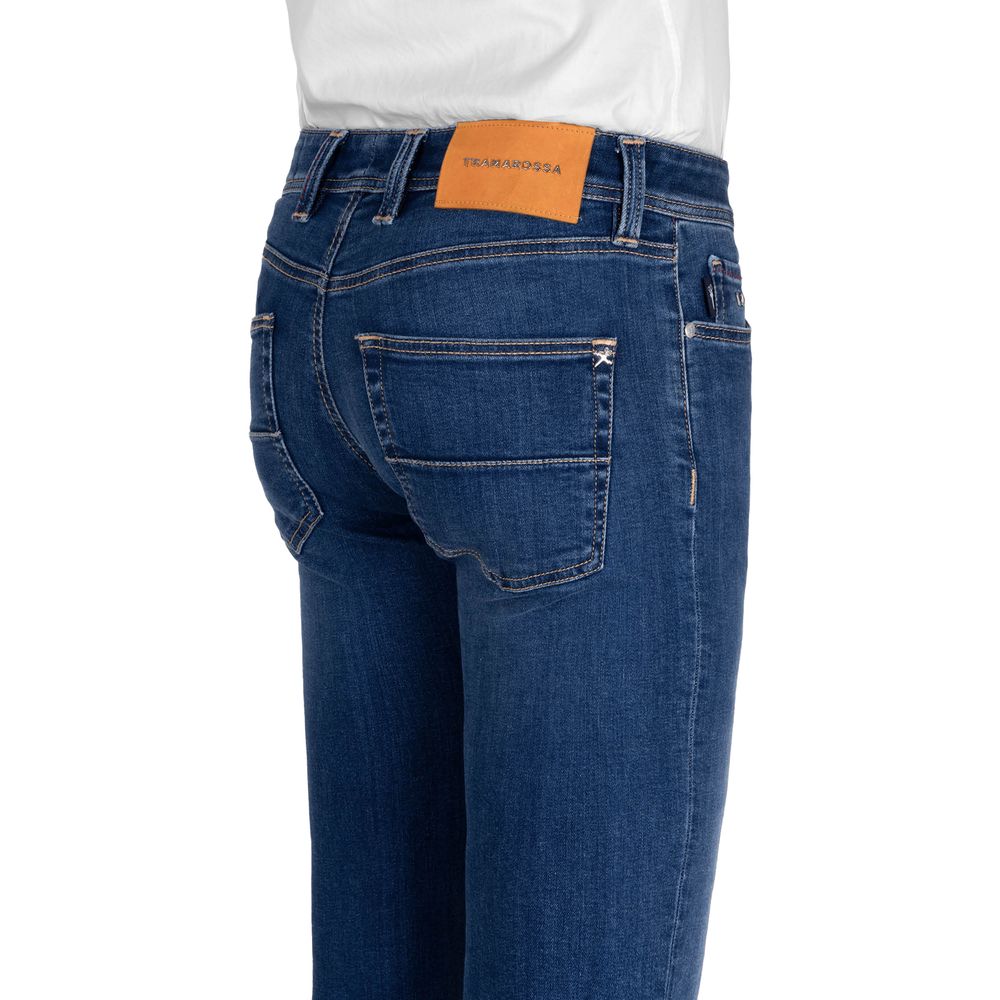 Blue Cotton Men's Jeans