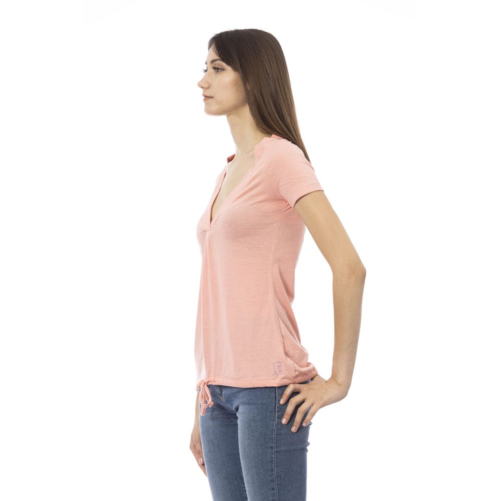 Multicolor Cotton Women T-Shirt - ventzia