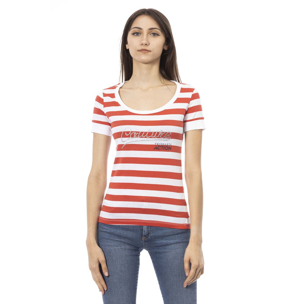 Multicolor Cotton Women T-Shirt - ventzia