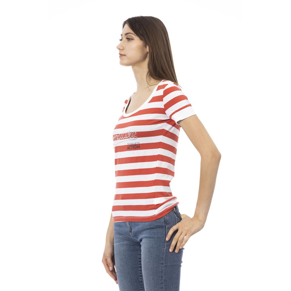 Multicolor Cotton Women T-Shirt - ventzia