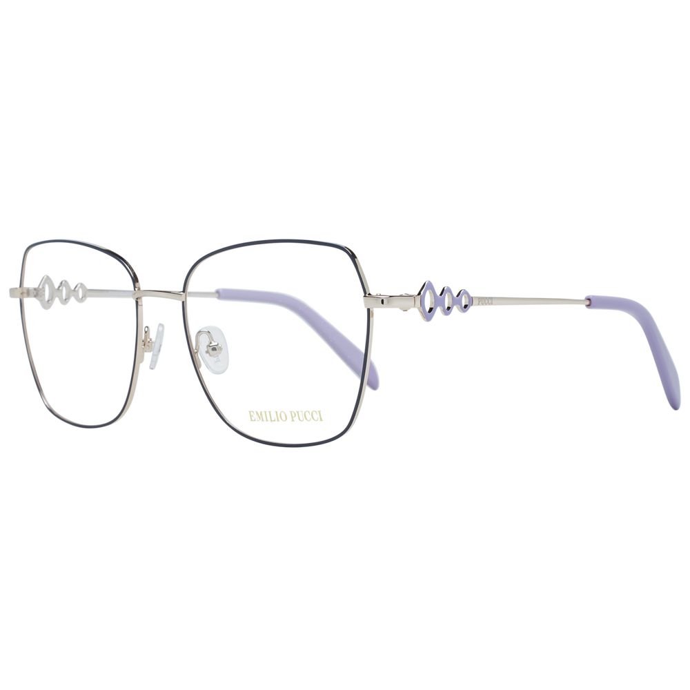 Blue Metal Glasses (Frames) - ventzia