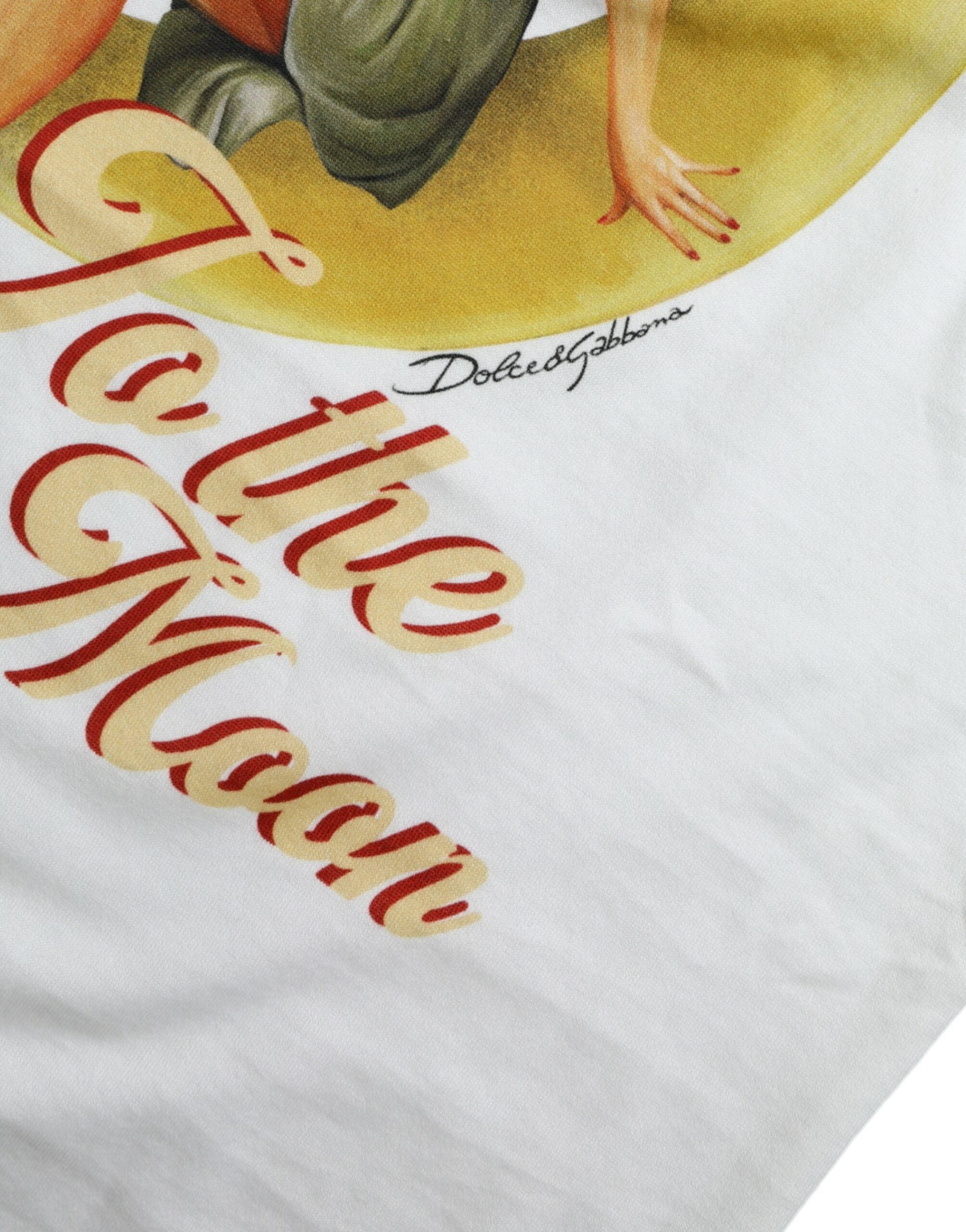 White Bring Me To The Moon T-shirt Top - ventzia