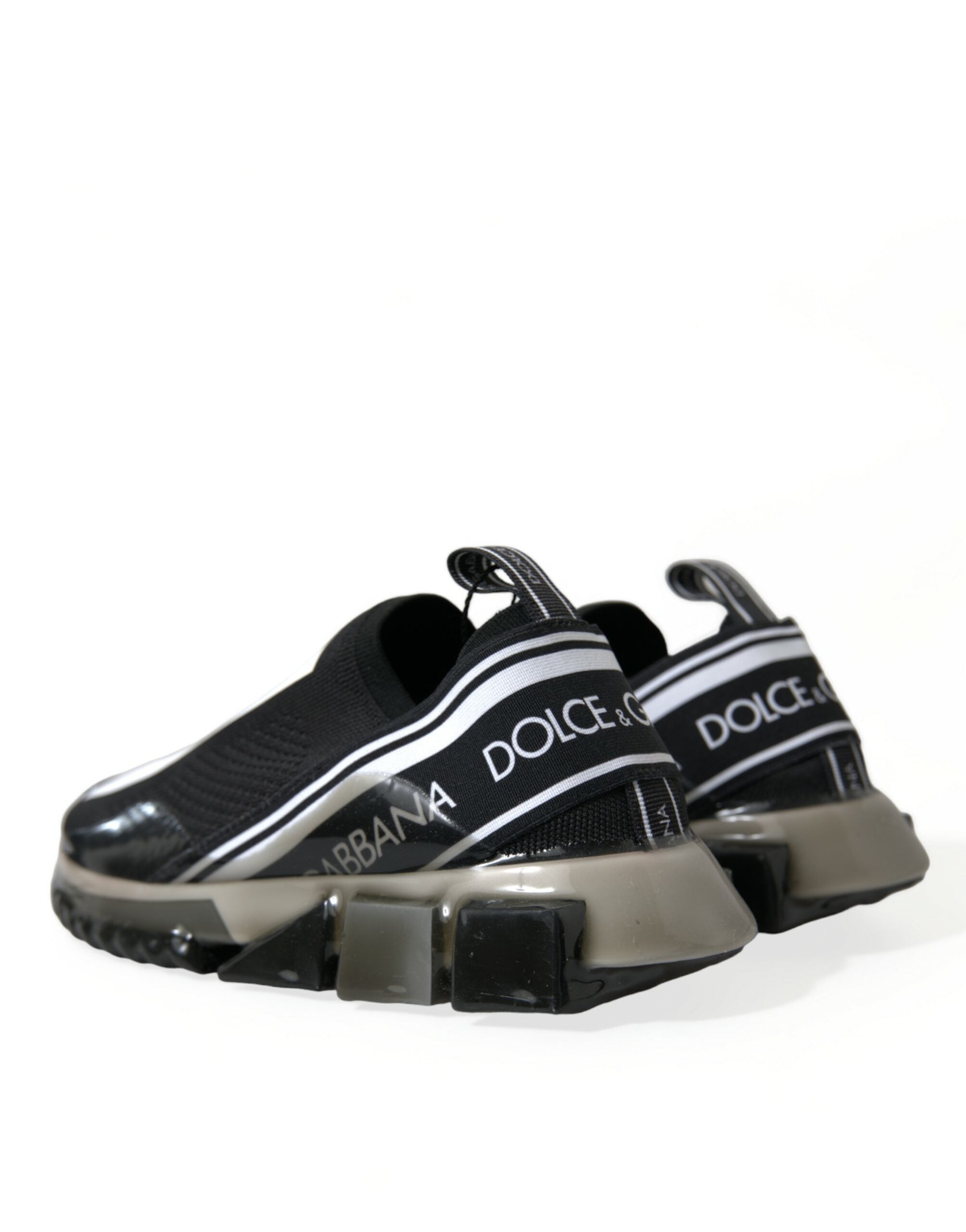 Black White Slip On Sneakers Sorrento Shoes - ventzia