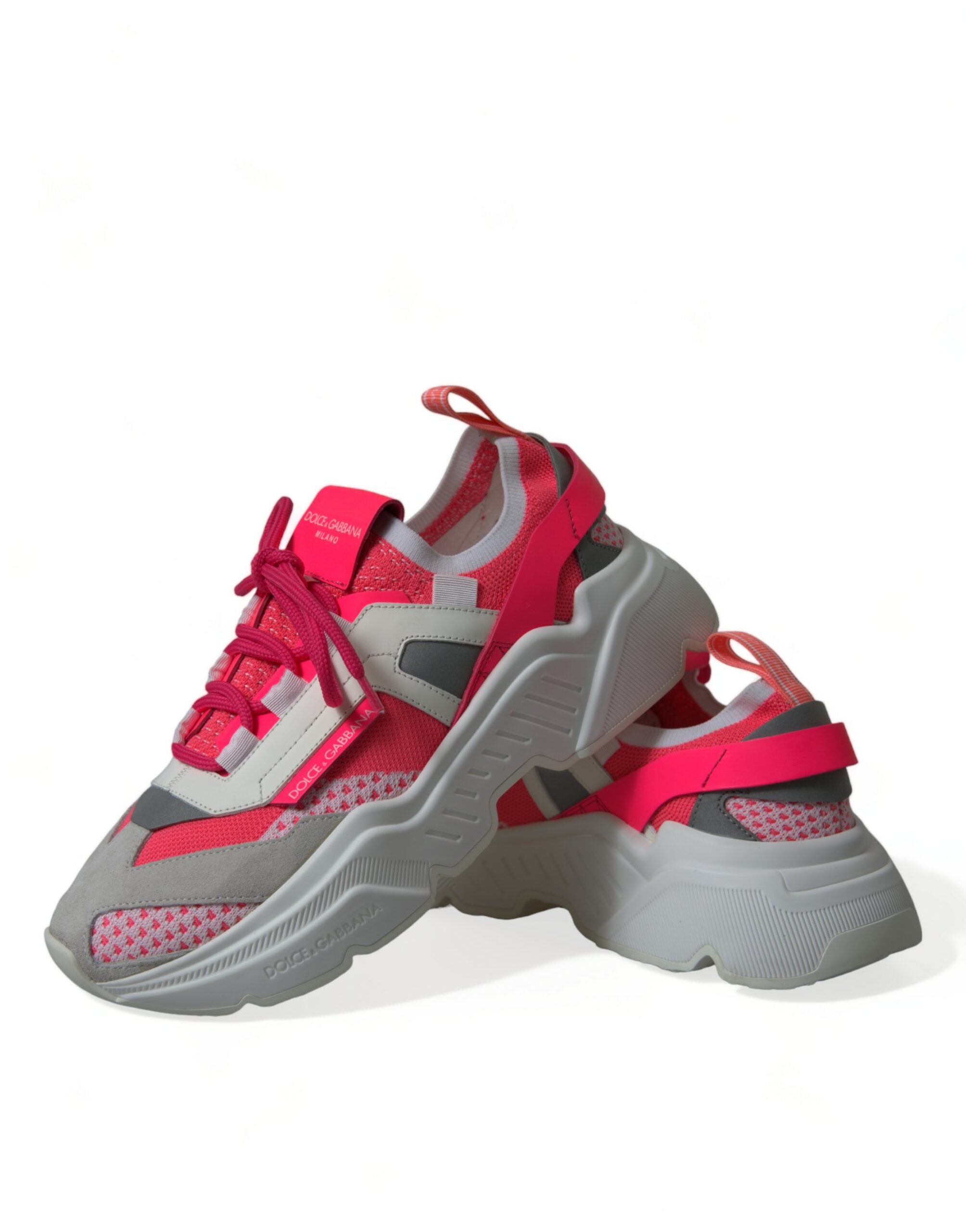 Multicolor Leather Daymaster Low Top Sneakers Shoes - ventzia