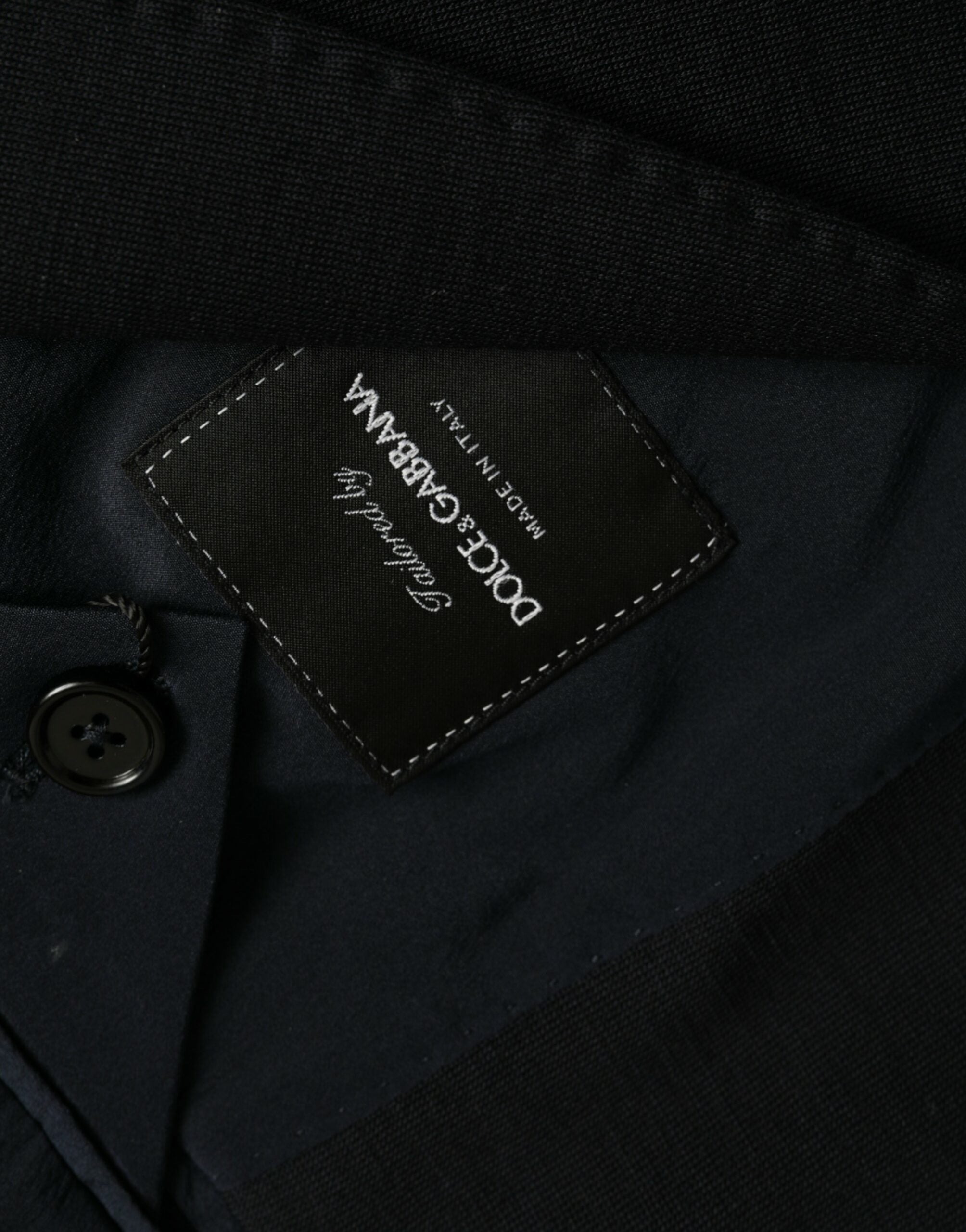 Black Wool Notch Single Breasted Coat Blazer - ventzia