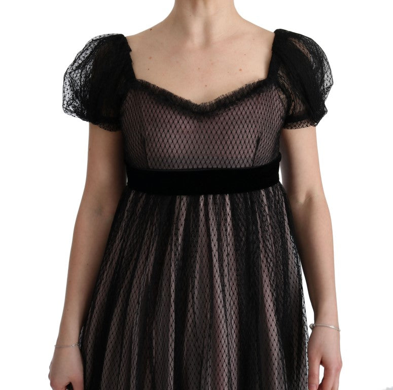 Elegant Full Length Shift Dress - ventzia