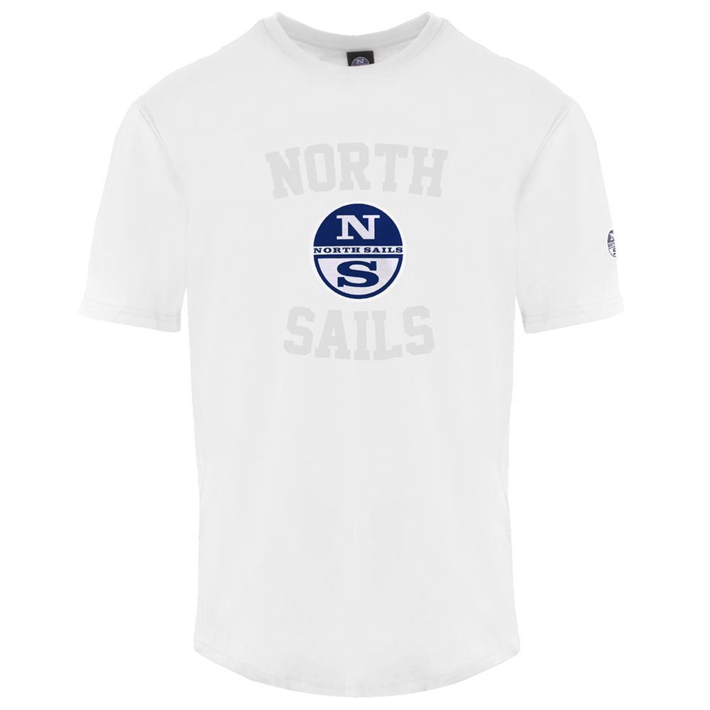 White Cotton Men T-Shirt - ventzia