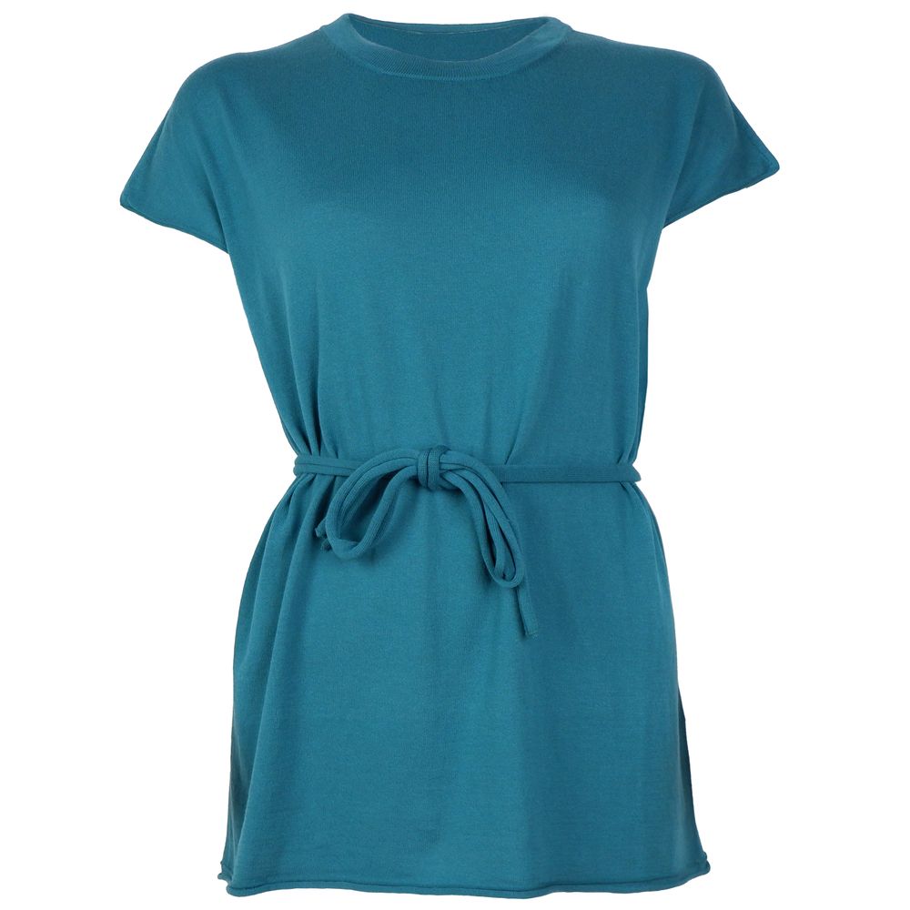 Green Cotton Dress - ventzia