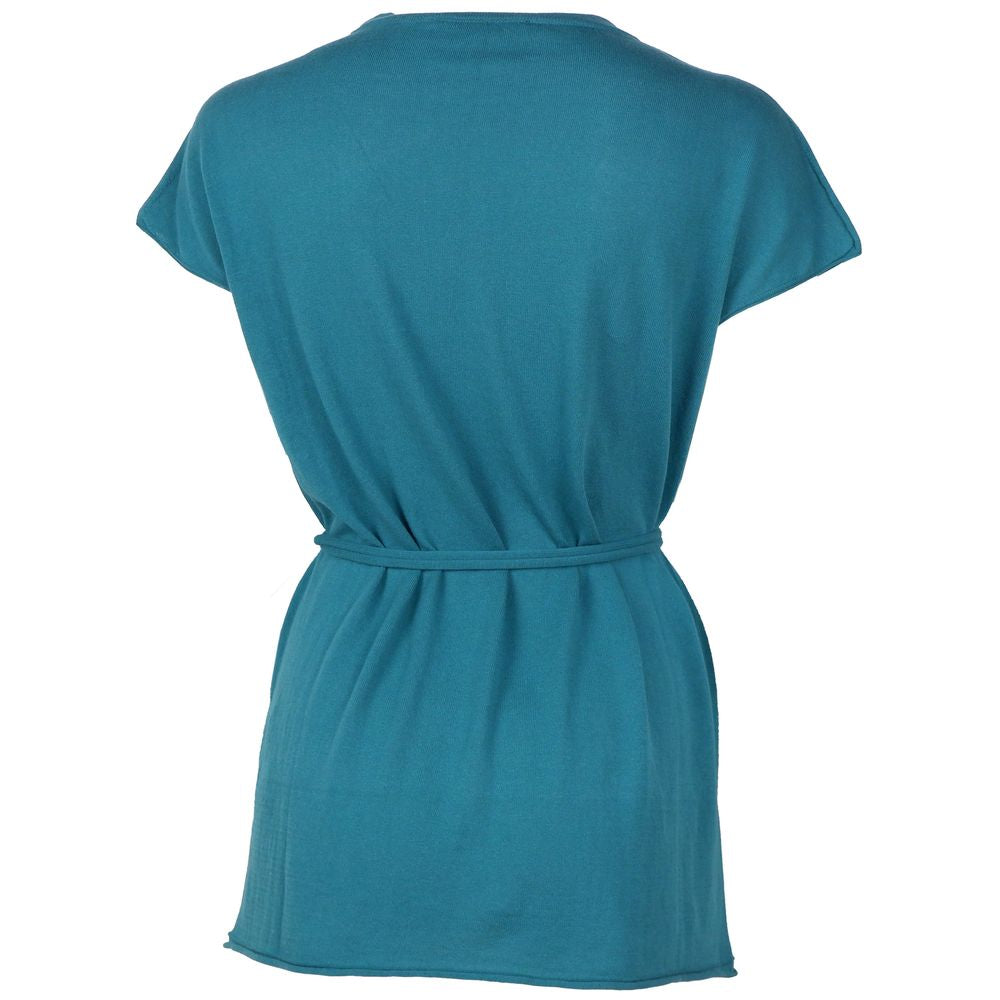 Green Cotton Dress - ventzia