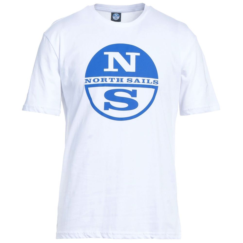Crisp White Logo Cotton T-Shirt - ventzia