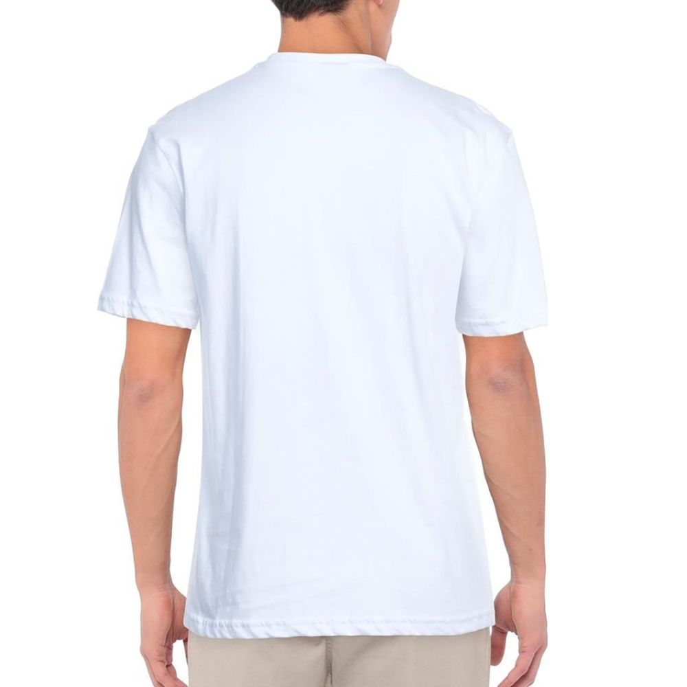 Crisp White Logo Cotton T-Shirt - ventzia