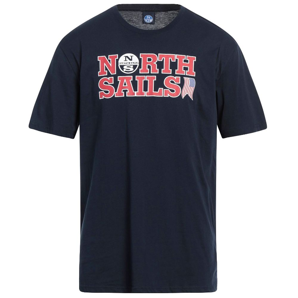 Nautical Nostalgia Navy Cotton Tee - ventzia