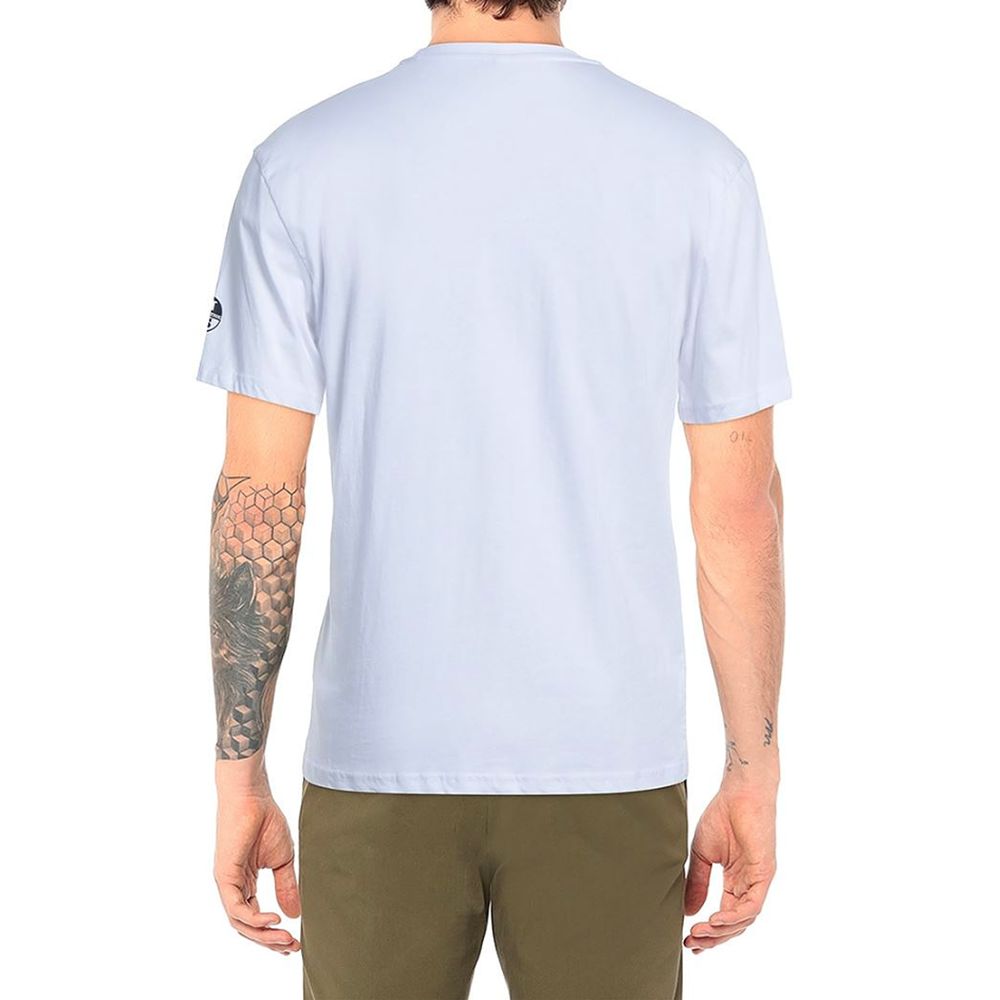 Pristine White Rubber Logo Tee - ventzia