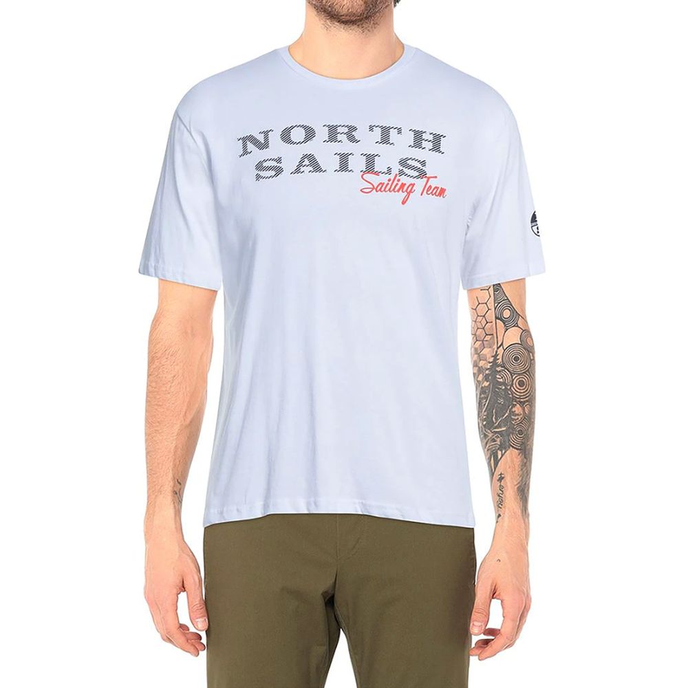 Pristine White Rubber Logo Tee - ventzia