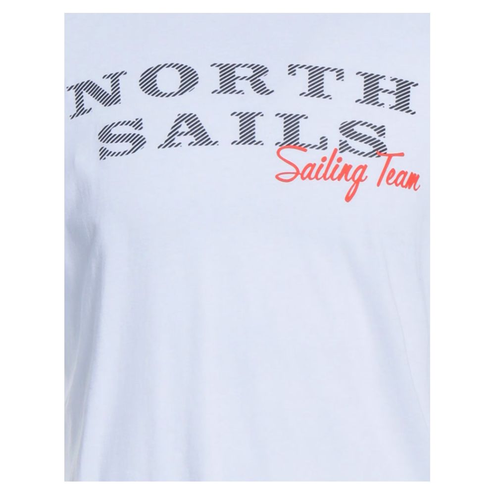 Pristine White Rubber Logo Tee - ventzia