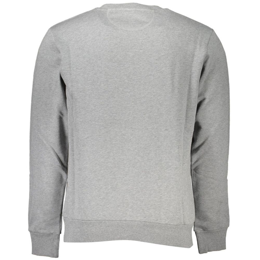 Embroidered Cotton Crewneck Sweater - ventzia