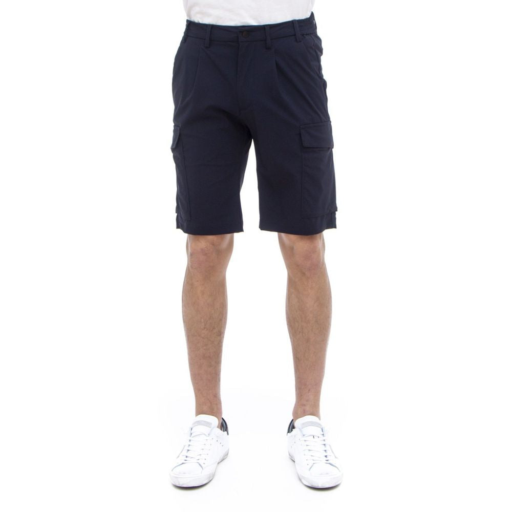 Sleek Stretch Tech Bermuda Shorts - ventzia