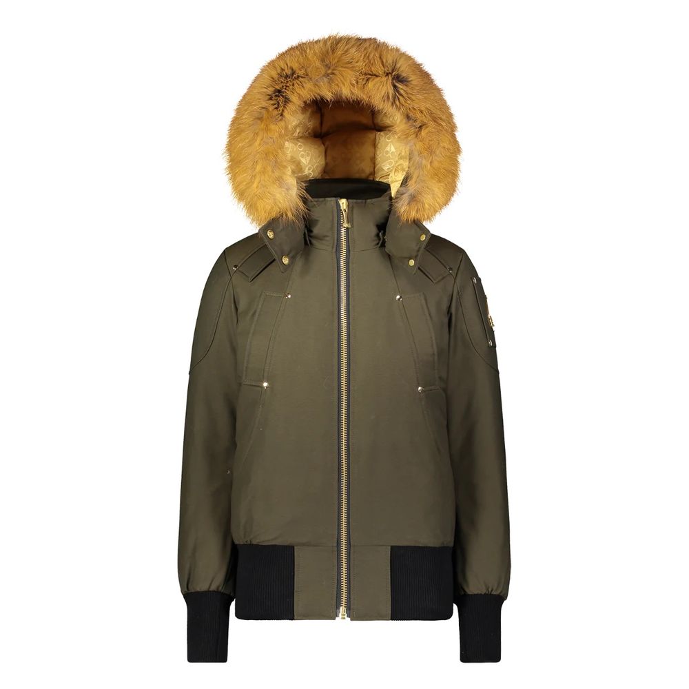 Army Nylon Women Bomber Jacket - ventzia