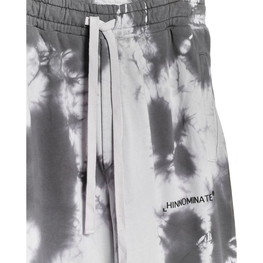 Chic Stone Print Stretch Cotton Trousers - ventzia