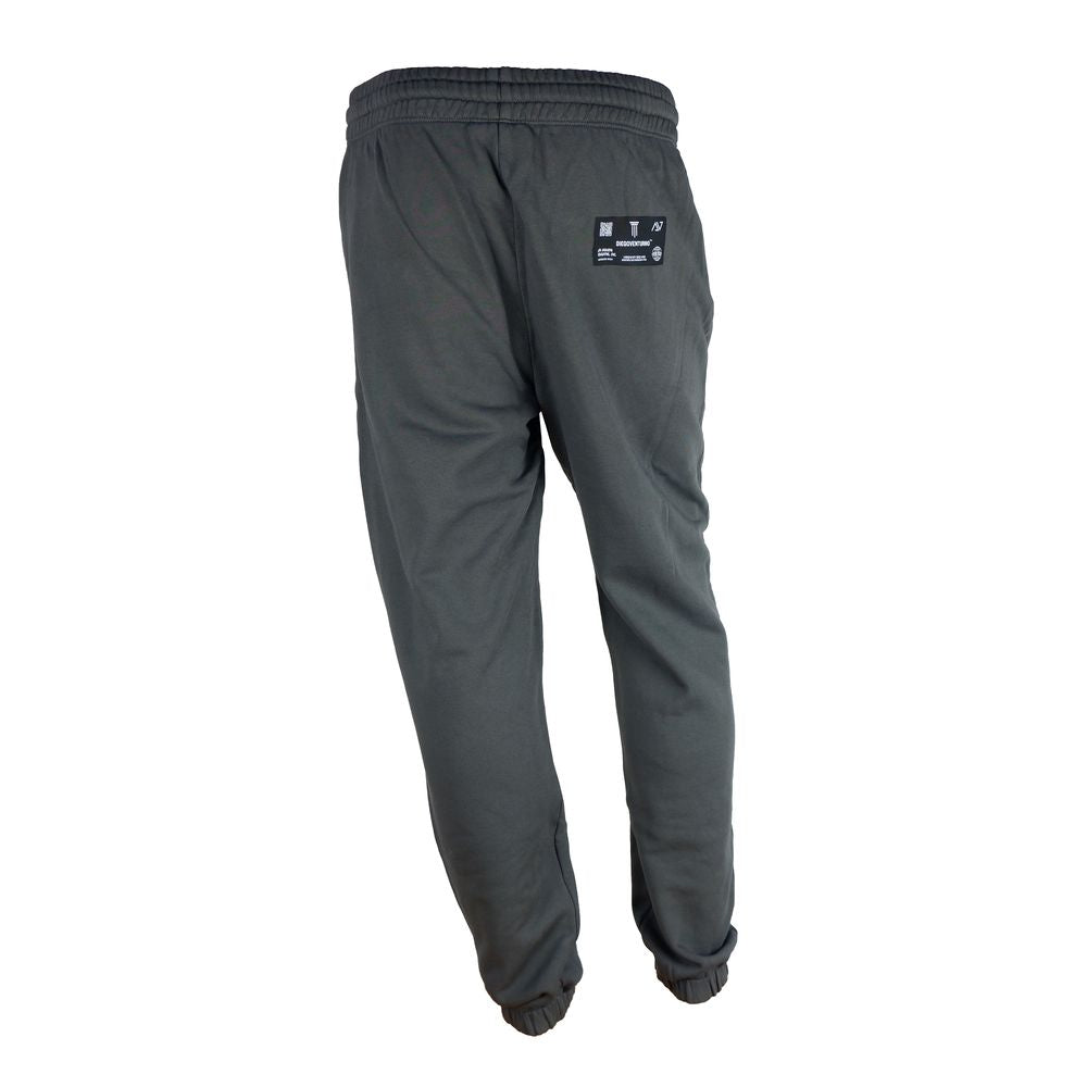 Gray Cotton Men's Track Pant - ventzia