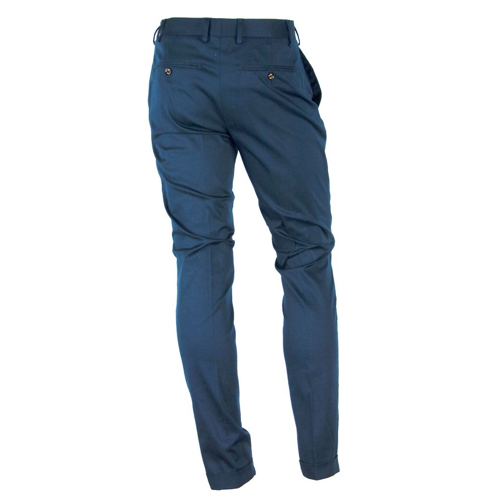 Elegant Summer Cotton Blend Trousers - ventzia