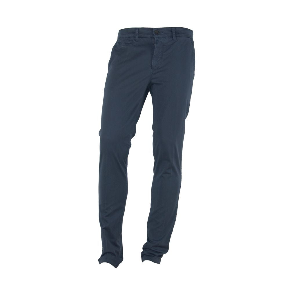 Chic Summer Cotton Blend Trousers - ventzia
