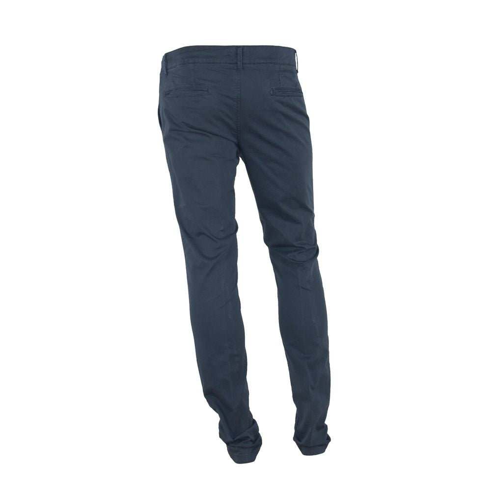 Chic Summer Cotton Blend Trousers - ventzia