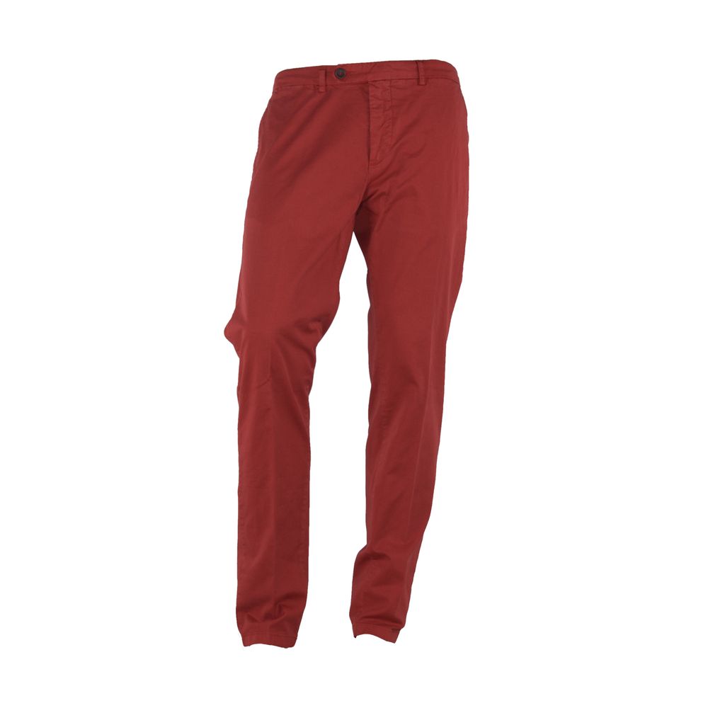 Chic Summer Cotton-Blend Trousers - ventzia