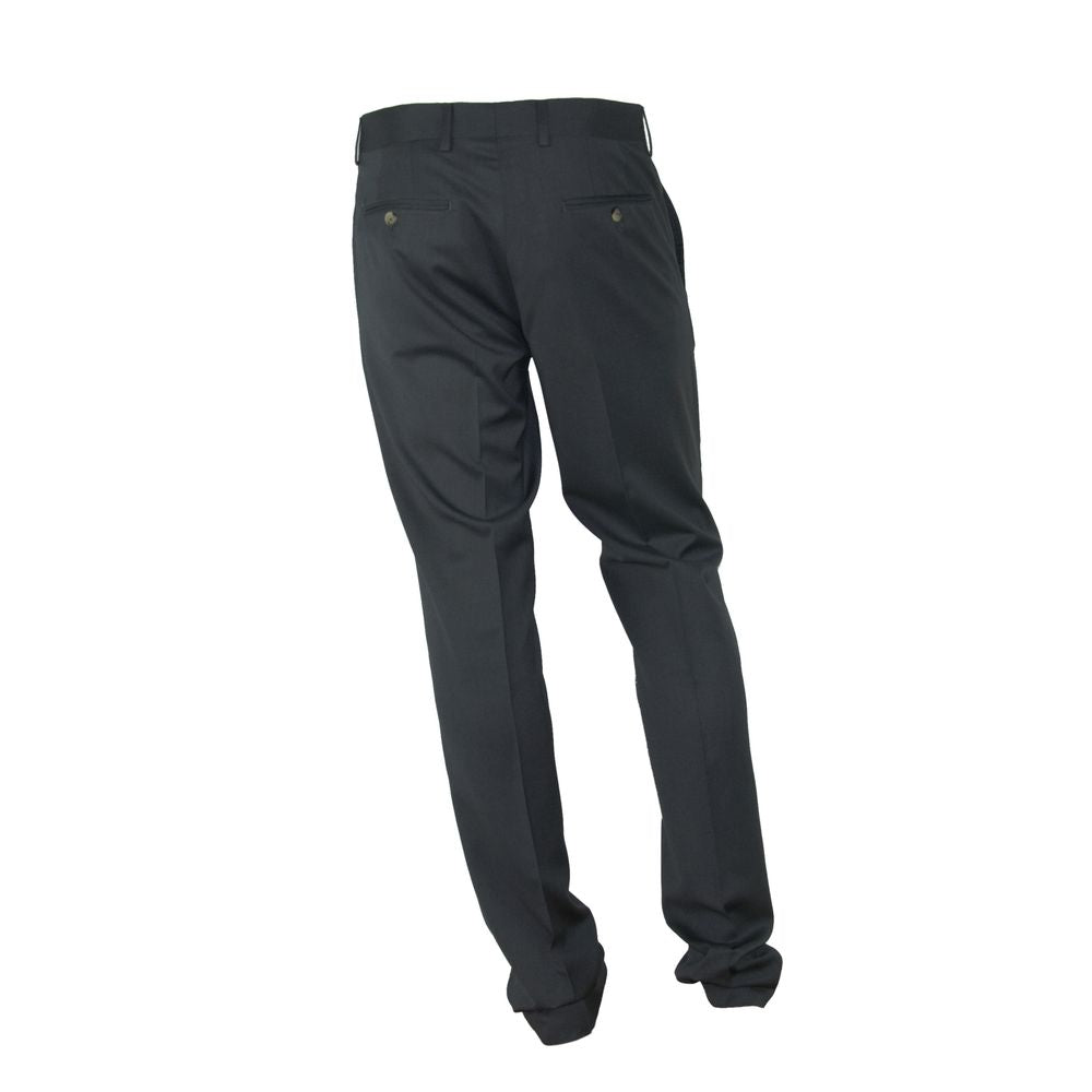 Elegant Italian Gray Trousers - ventzia