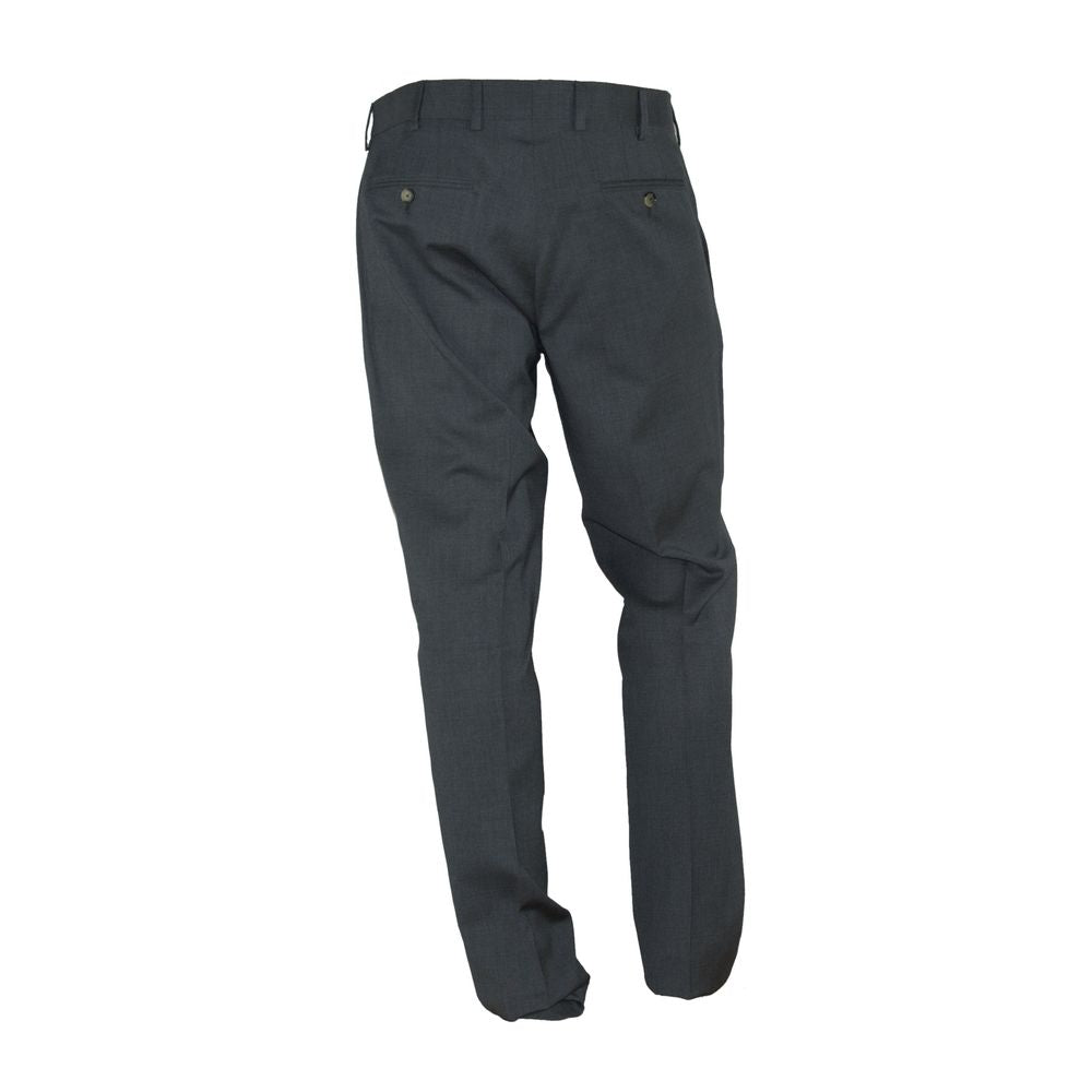 Elegant Italian Gray Trousers - ventzia