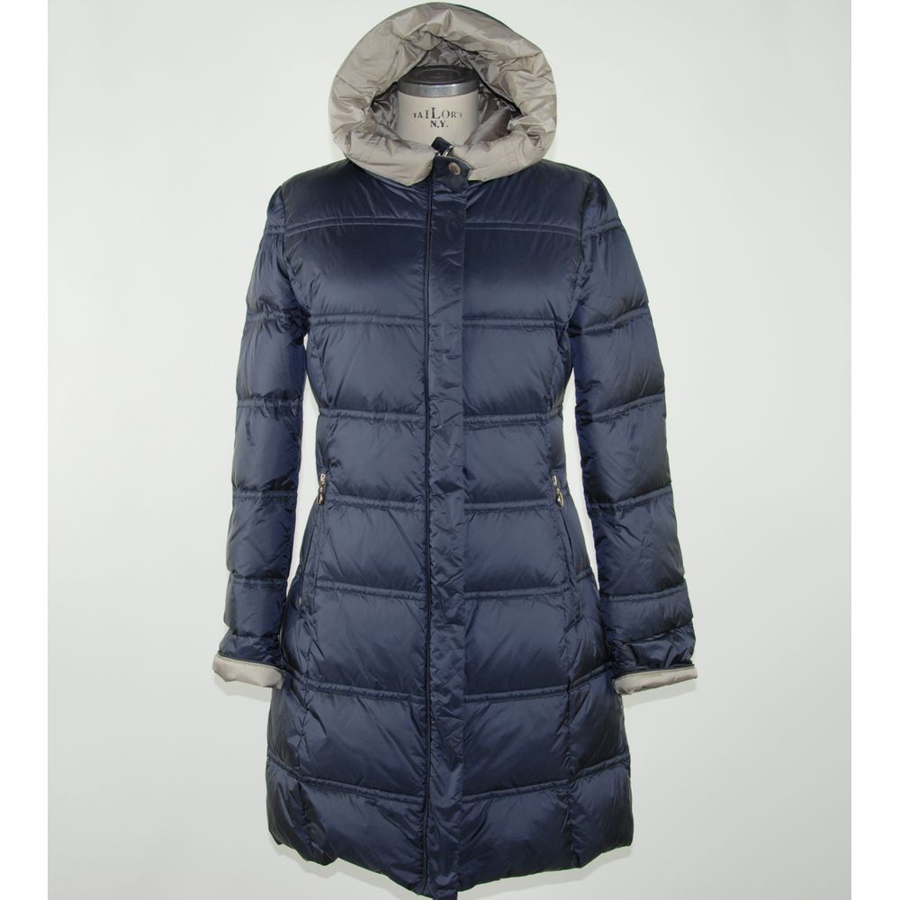 Blue Polyester Women Jacket - ventzia