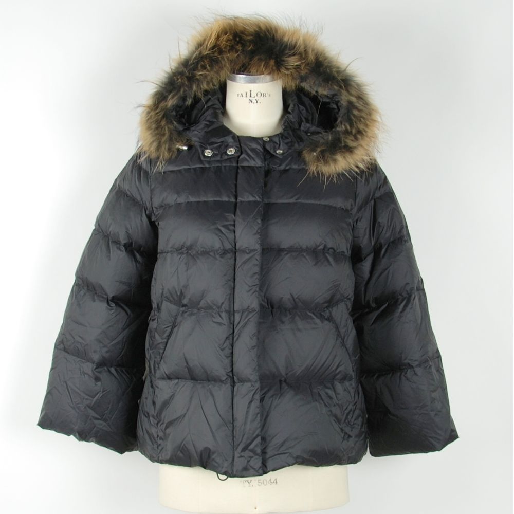 Black Polyamide Women Jacket - ventzia