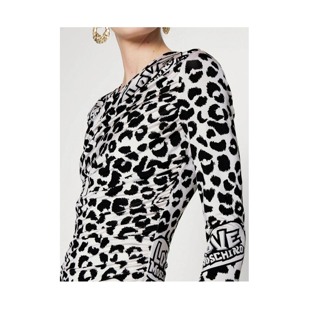 White Viscose Women Dress - ventzia