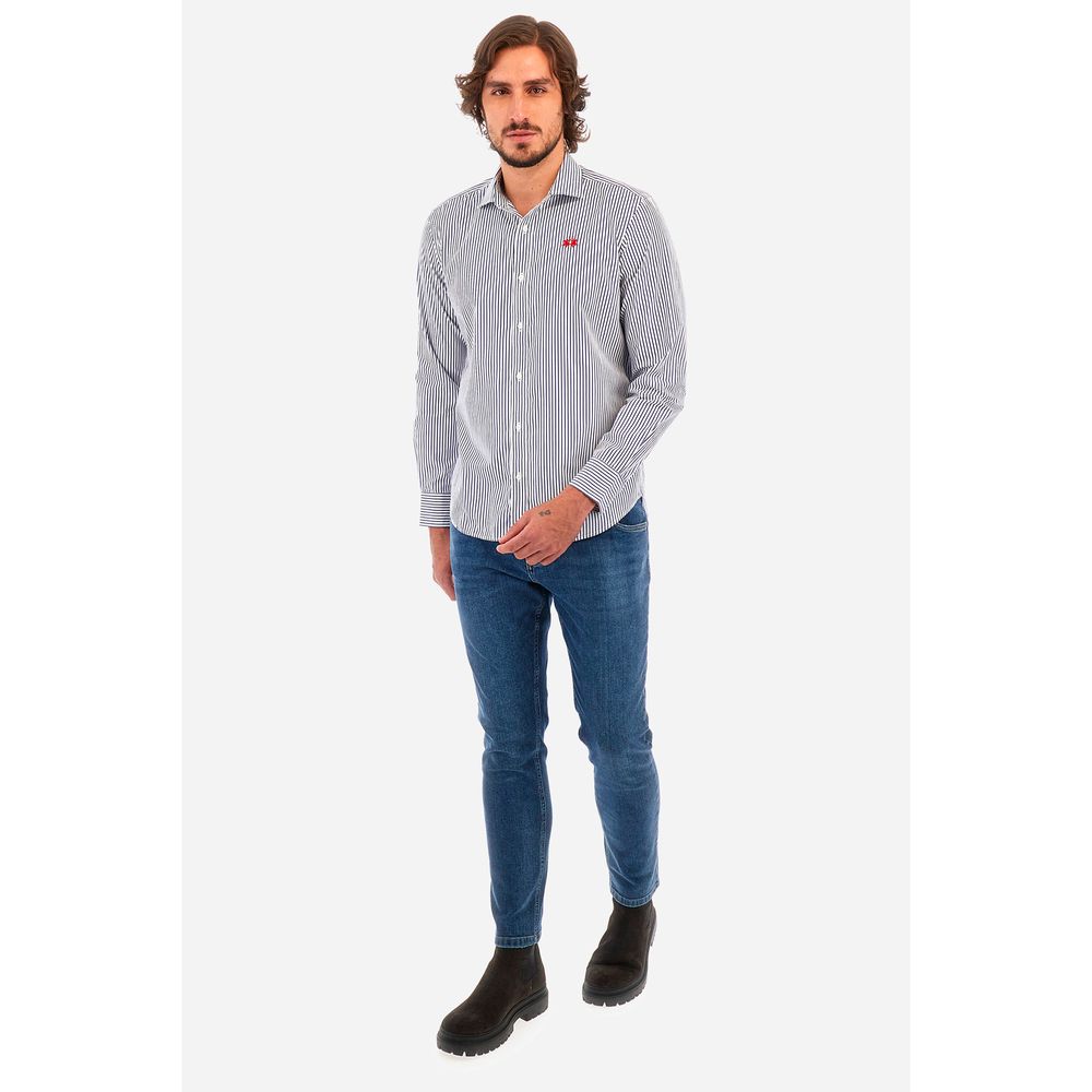 White Cotton Shirt - ventzia