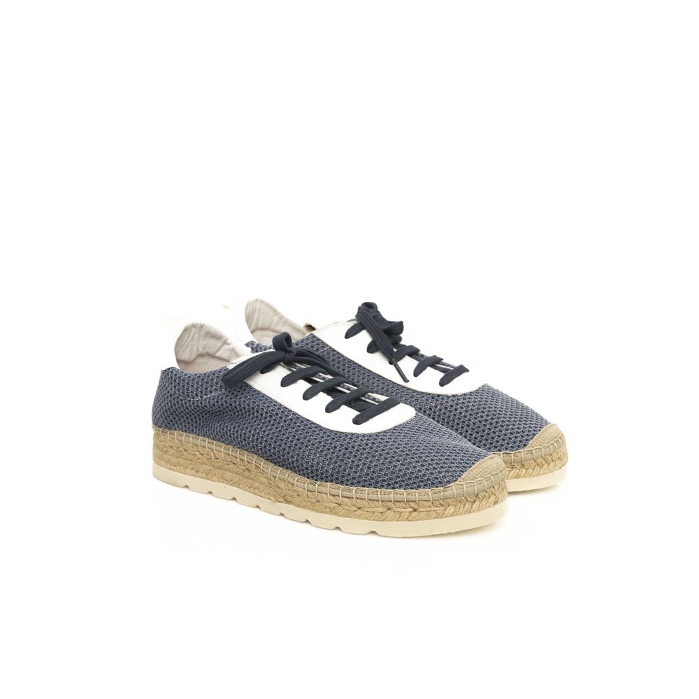 Blue Calfskin Men Sneaker - ventzia