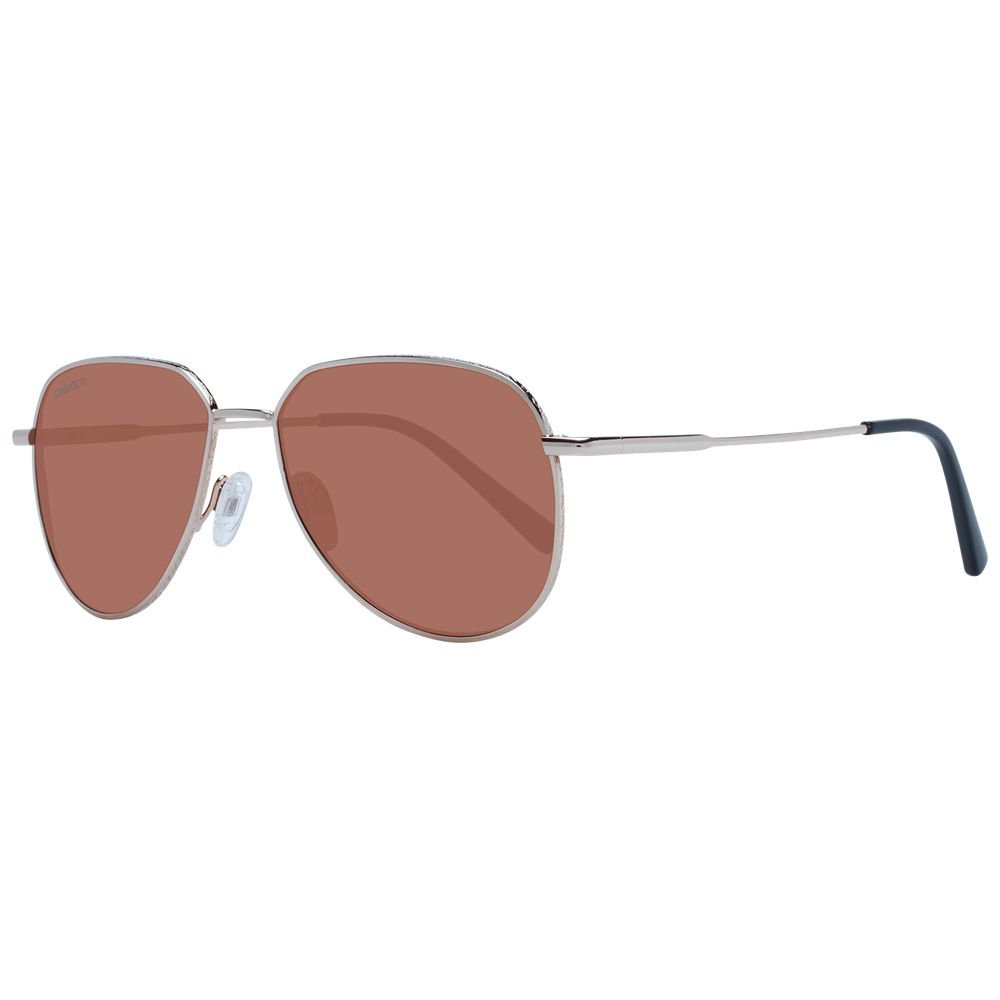 Rose Gold Metal Sunglasses - ventzia