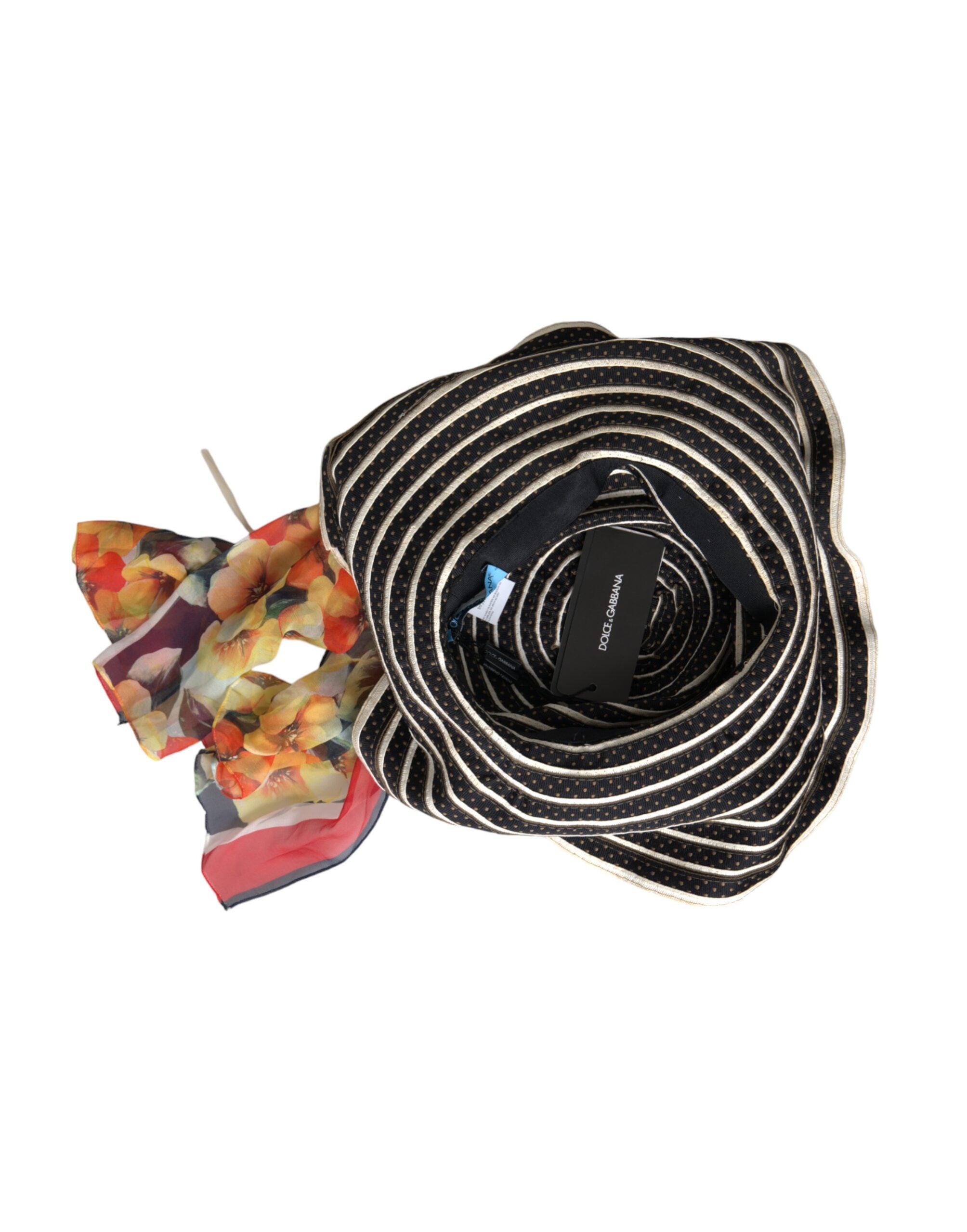 Multicolor Fantasy Wide Brim Floppy Hat - ventzia