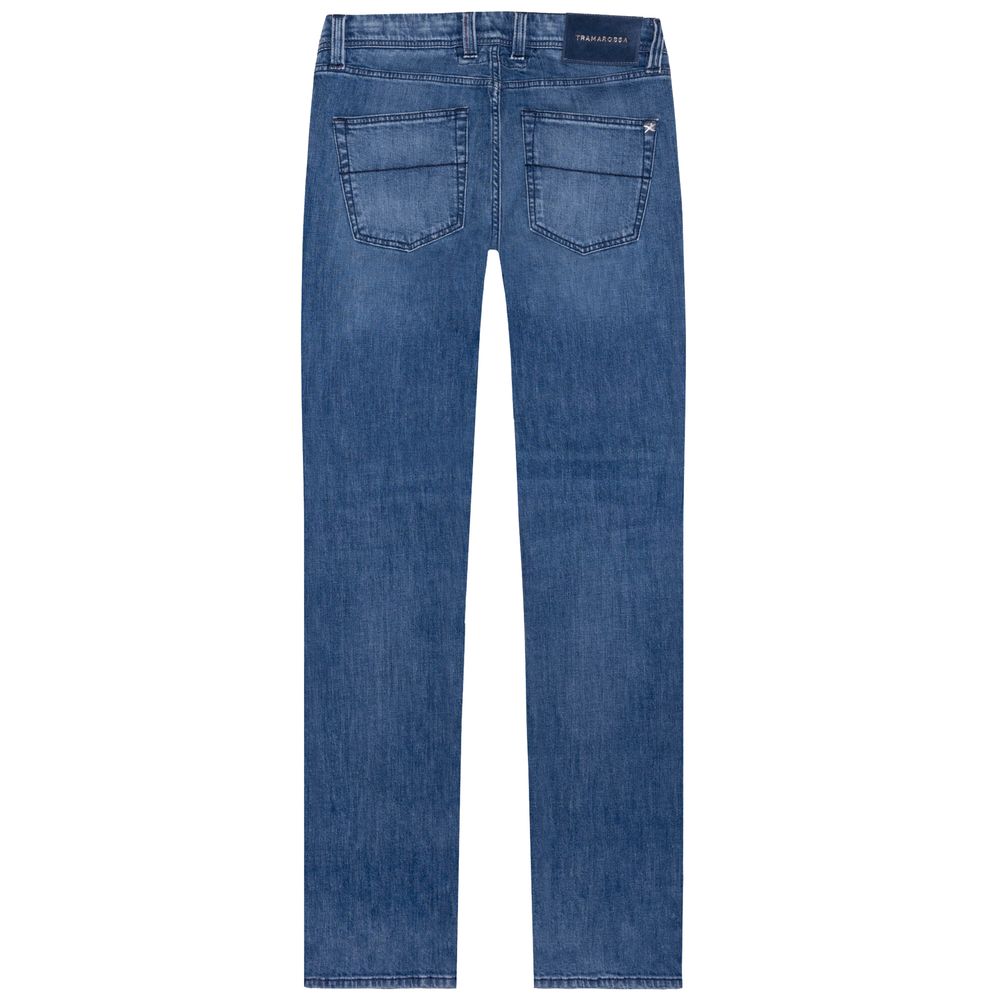 Blue Cotton Men's Jean - ventzia