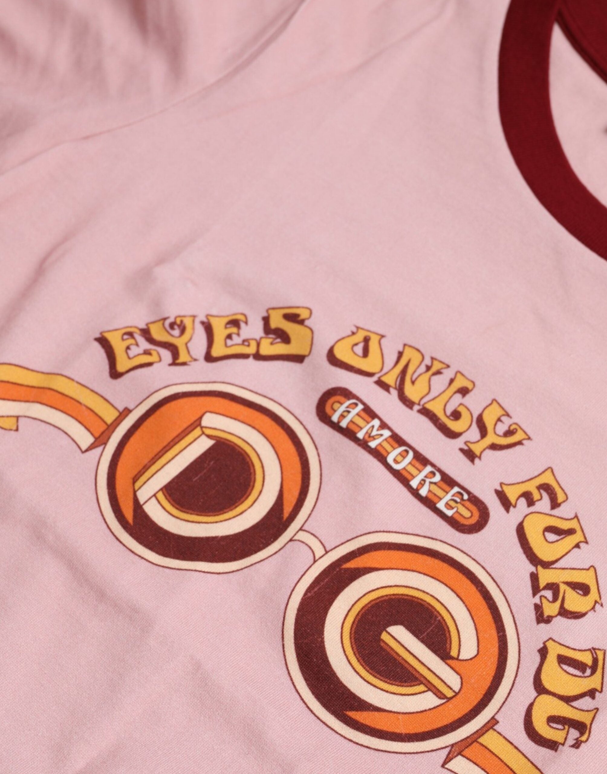 Pink Cotton Short Sleeves Crew Neck T-shirt - ventzia